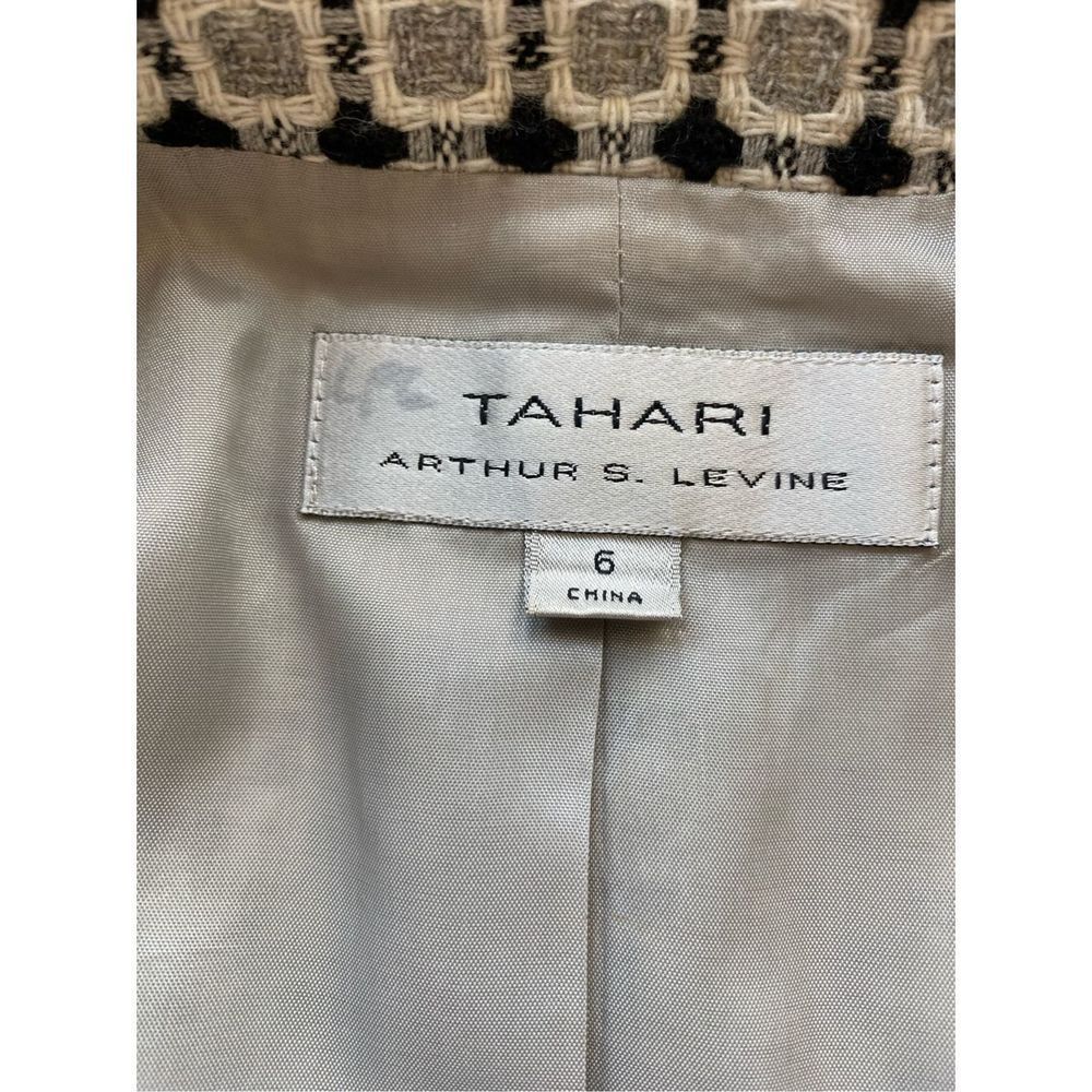 Tahari ASL Wool Blend Square Design Blazer Women’s Size 6 - Picture 5 of 15